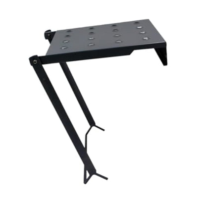 Ladder Work Platform Extension Tray Shelf Stand Non Slip Iron Sturdy Support Wide Step Attachment Suitable for Painters Tools Home Improvement 30cmx26