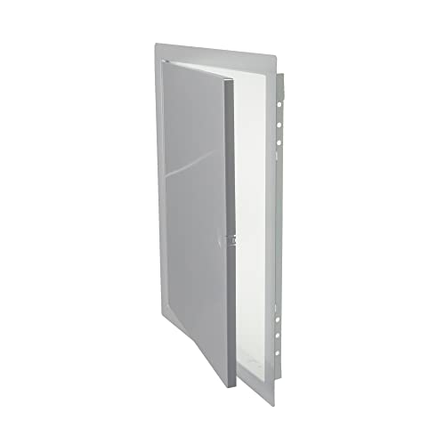Vent Systems Access Panel for Drywall 12 x 16 Inch - Wall Hole Cover Plate - Metal Access Door with Handle - Plumbing Access Panel for Drywall - Service Shaft Crawl Space Door - Wall Access Panel - size: 12'' x 16''