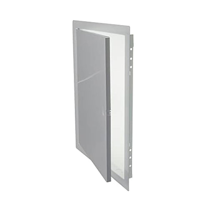 Vent Systems Access Panel for Drywall 12 x 16 Inch - Wall Hole Cover Plate - Metal Access Door with Handle - Plumbing Access Panel for Drywall - Service Shaft Crawl Space Door - Wall Access Panel - size: 12'' x 16''