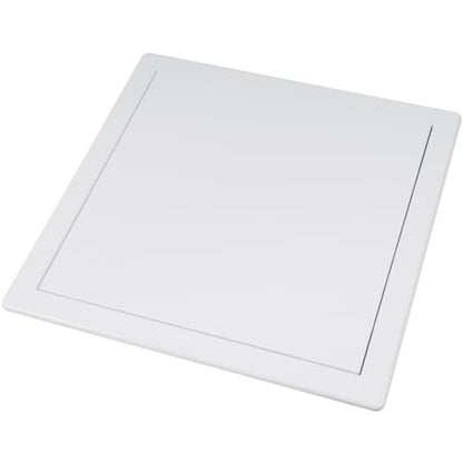 Vent Systems White ABS Plastic - Access Panel 12 x 12 Inch - Access Panel with Door for Drywall, Wall and Ceiling Electrical and Plumbing Service Wall Hole Cover - Exterior Dimensions 12.7x12.7 Inches - size: 12 X 12 Inch / 300 X 300 Mm