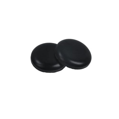 MY MIRONEY 20PCS Round Chair Sliders Black Self-Adhesive Furniture Slider Gliders Floor Protector Pads with a Clear Plastic Box, 1 Inch - style: 1"; Black; 20PCS