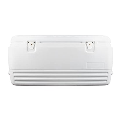 NeverBreak Parts - Igloo Cooler Replacement Parts - Large Repair Kit | High Strength Igloo Cooler Hinges Replacement with Latches | Ice Chest Repair Kit - color: White