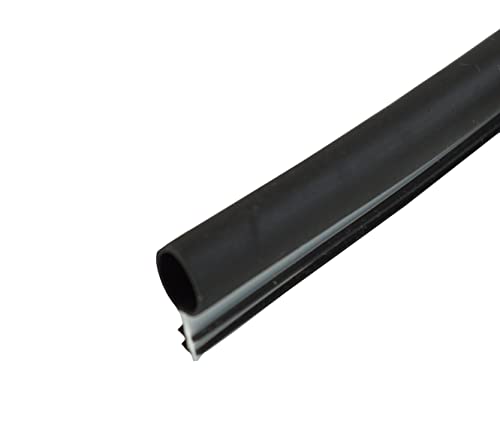 WRS Kerf Mounted Bulb Seal Weatherstripping for Windows – TPE Push-in Window Seal Replacement, Compression Bulb Gasket for Wood Windows & Casement Frames (24 ft Roll) - color: 24 Ft Roll - Kerf Mounted Bulb Seal