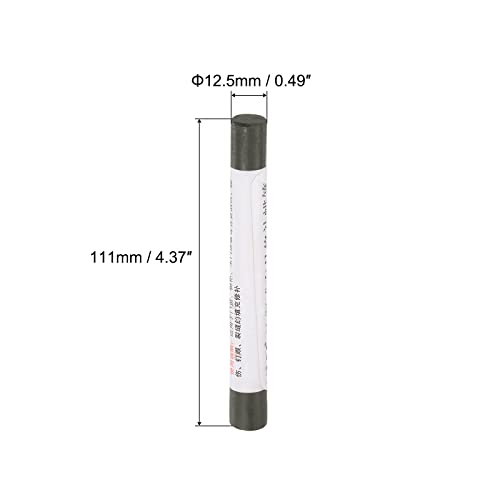 uxcell Wood Wax Filler Stick, Furniture Crayons Wooden Repair Wax Filler Stick Touch Up Wax Paint Pens for Scratches Holes Floor Laminate Tables Desks, Medium Brown Gray - color: Medium Brown Gray