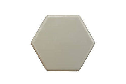 Shepherd SlideGlide 1-1/2" Hex-Base Protective Furniture Sliders with Threaded Stem, Screw-On Heavy-Duty Furniture Mover Pads for Carpet, Set of 4, Beige