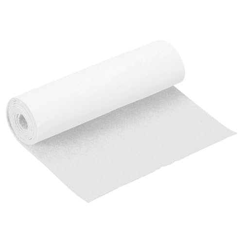 uxcell Felt Strips with Adhesive Backing, 6" x 36" x 0.06" Anti Scratch Furniture Felt Tapes Self-Stick Pads for Protecting Hardwood Floor, White - color: White, size: 6"x36"x0.06"