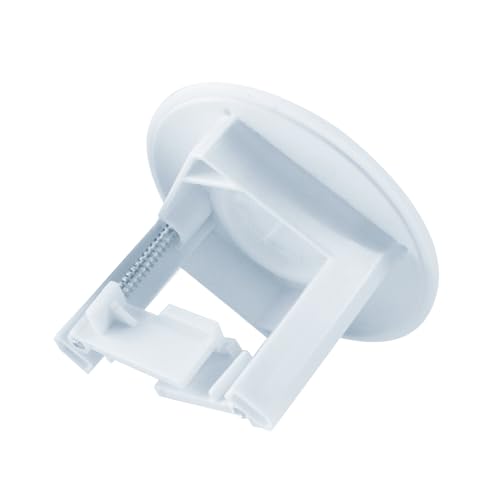 Construct Pro Speedy’Z Screw-in Cable Pass Through Port – White, 1.125" Inner Diameter, 2.5" Outer Diameter (2 Pack) - style: 2 Pack