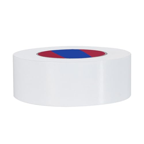 White Heavy Duty Duct Tape, 2 Inch x 55 Yards, Industrial Grade Waterproof & UV Resistant, Strong Adhesive for Indoor Outdoor Repairs, Crafts, Home Improvement, Moving Packing and DIY Projects - color: White, size: 2inch X 55 Yards