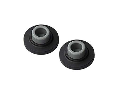 QCAA Heavy Solid Metal Wall Mount Concave Door Stop, Wall Protector, 2-1/2" Diameter, ORB Oil Rubbed Bronze, 2 Pack, Made in Taiwan - color: Oil Rubbed Bronze, size: 2 Pack