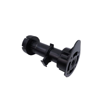 Adjustable Cabinet Levelers, Height Range from 3.9 to 5 Inches, Furniture Leveler Legs, Black Plastic Leveling Feet for Kitchen Cupboard Table Shelves Nightstands, 4Pcs - size: 3.92-5 Inch
