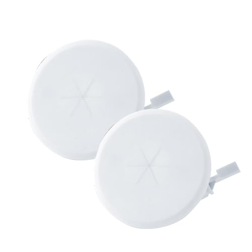 Construct Pro Speedy’Z Screw-in Cable Pass Through Port – White, 1.125" Inner Diameter, 2.5" Outer Diameter (2 Pack) - style: 2 Pack