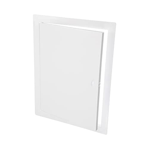 10" x 14" White Metal Access Panel, Service Shaft Door, Plumbing, Electricity Heating Alarm Wall for Drywall, Bathroom Services Hole Cover, Wall Covering - size: 10" x 14"