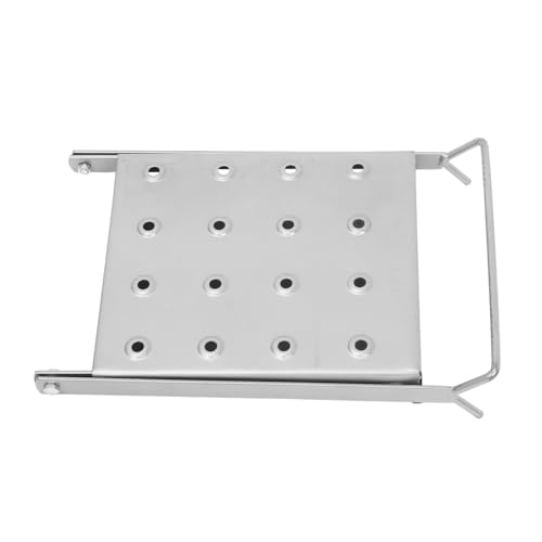 LIFKOME Iron Work Platform Integrated Tool Tray Portable Folding Step Ladder Accessory for Workspaces and Multi-use Environments