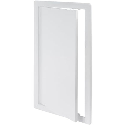 Vent Systems White ABS Plastic Access Panel 8 x 16 Inch (Cut-Out) - Access Panel with Door for Drywall, Wall, Ceiling - Electrical and Plumbing Service Inspection Door for Indoor Use - size: 8 X 16 Inch / 200 X 400 Mm