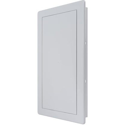 Vent Systems White ABS Plastic Access Panel 6 x 12 Inch (Cut-Out) - Access Door for Drywall, Wall, Ceiling - Electrical, Plumbing Service Wall Hole Cover - Inspection Door - 6.6 x 12.6 Inch (Outer) - size: 6 X 12 Inch / 150 X 300 Mm
