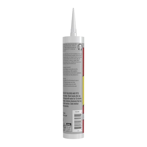 Flex Paste, Waterproof Paintable Putty, Spackle Sealant, Fill Gaps Cracks Holes - Block Out Water and Air - UV Resistant - Walls, Drywall, EPDM, Concrete, Roof, RV Repairs, Clear, Cartridge - size: Cartridge