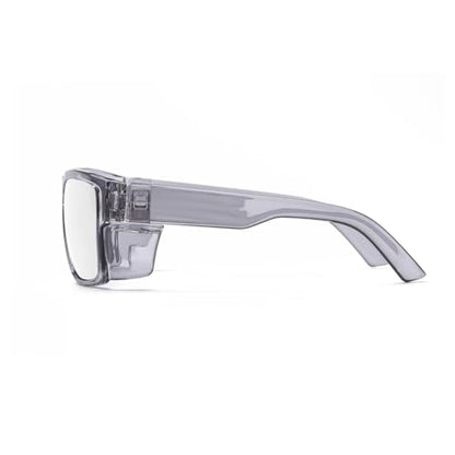 TransitionSafetyGlaseswith ANSI Z87+ImpactApproved Wraparound&Anti Bluelight UV400 - color: Grey