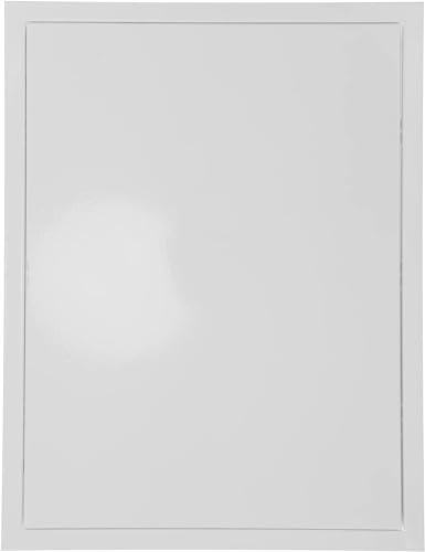 Repa Market 12 x 16 Inch Access Panel for Drywall – White Galvanized Steel Wall Hole Cover/Door Panel/Cover Plates with Latch – Heavy-Duty Service Hatch for Plumbing, Electrical, HVAC Access Door - color: White, size: 12 x 16