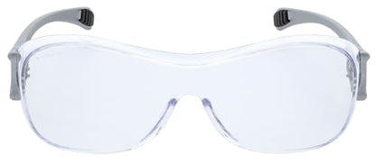 MCR Safety Glasses OG110AF Law Over The Glass Safety Dialectric Glasses, Polycarbonate Clear Lens with UV Protection, Scratch Resistant and Anti-Fog Coating , 1 Pair - color: Clear