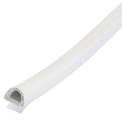 M-D Building Products 63628 1/4 in. x 5/16 in. x 17 ft. White Premium Rubber Window Seal for Medium Gaps - color: White, size: 1/4 In. X 5/16 In.