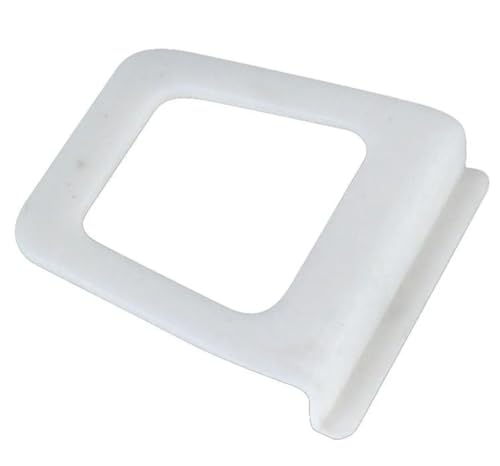 Window Screen Lift Tabs Hollow, Universal, White Plastic (20 Pack) - Pull Tabs