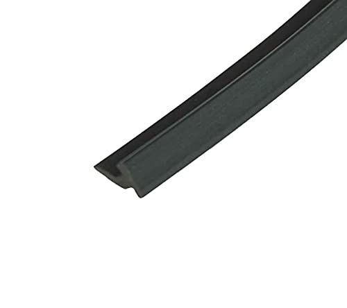 WRS 330 Mullion Finger Gasket Weatherstripping for Windows & Doors – EPDM Rubber Seal Replacement, 75 Durometer Compression Gasket (24 ft Roll) - color: 24 Ft Roll - 330 Mullion Finger Gasket Weather