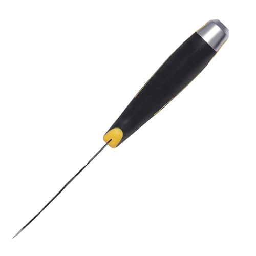 DEWALT 9-in-1 Painter's Tool | Straight Scraper, Curved Scraper, Gouger, Roller Cleaner, Can Opener, Bottle Opener, Nail Puller, Screwdriver, Hammer | Carbon Steel w/Soft Grip Handle | DXTT-2-200
