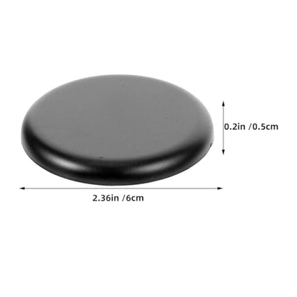 Wall Hole Cover Decorative Patch 2.36In Round Self-Adhesive Panel for Drywall Repair and Concealing Wall Imperfections No Drill Installation