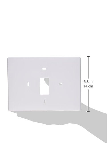 PRO1 IAQ T119 Thermostat Wall Plate, White