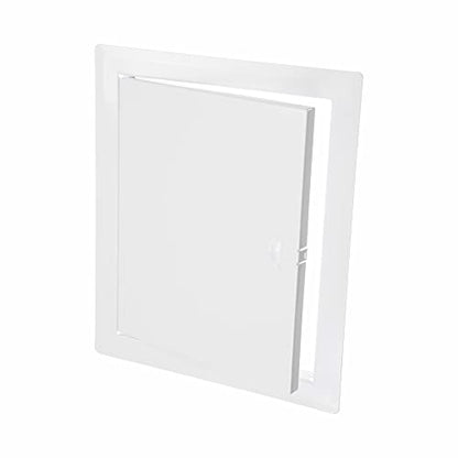 8" x 10" White Metal Access Panel, Service Shaft Door, Plumbing, Electricity Heating Alarm Wall for Drywall, Bathroom Services Hole Cover, Wall Covering - size: 8x10 Inch