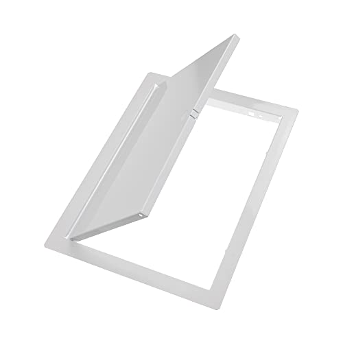 Vent Systems Access Panel for Drywall 10 x 14 Inch - Wall Hole Cover Plate - Metal Access Door with Handle - Plumbing Access Panel for Drywall - Service Shaft Crawl Space Door - Wall Access Panel - size: 10'' X 14''