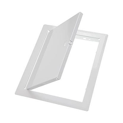 Vent Systems Access Panel for Drywall 8 x 10 Inch - Wall Hole Cover Plate - Metal Access Door with Handle - Plumbing Access Panel for Drywall - Service Shaft Crawl Space Door - Wall Access Panel - size: 8'' X 10''
