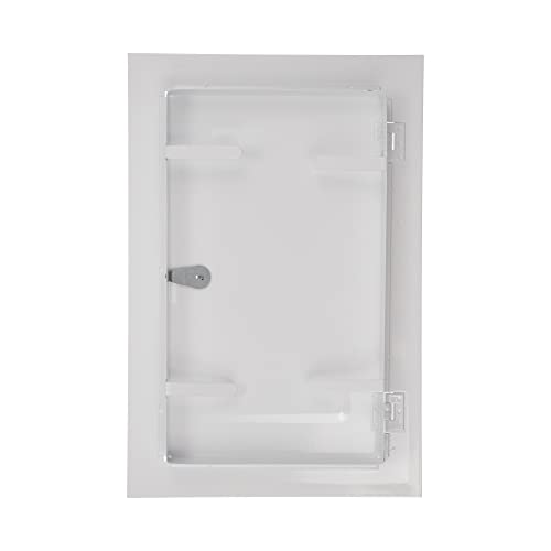 Vent Systems Access Panel for Drywall 6 x 10 Inch - Wall Hole Cover Plate - Metal Access Door with Handle - Plumbing Access Panel for Drywall - Service Shaft Crawl Space Door - Wall Access Panel - size: 6'' X 10''