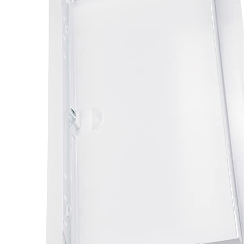 6" x 12" White Metal Access Panel, Service Shaft Door, Plumbing, Electricity Heating Alarm Wall for Drywall, Bathroom Services Hole Cover, Wall Covering - size: 6x12 Inch