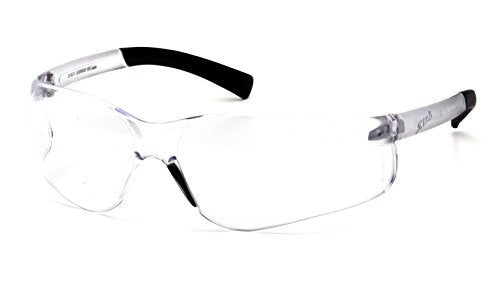 Pyramex Safety - S2510R15 Clear Reading Glasses, Scratch- Resistant, Frameless Bifocal 1.5+ - color: Clear 1.5 Diopter Lens/ Clear Frame