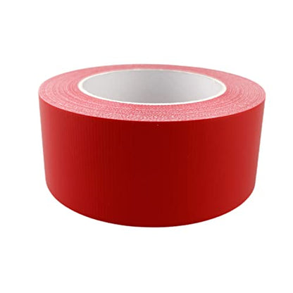 Multi-Purpose Duct Tape 2 Inch x 33 Yards, Heavy Duty, Waterproof, Great for Repairs, Packaging, Arts Crafts and DIY Projects (Red) - color: Red, size: 2 Inch