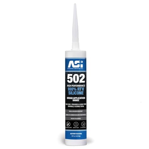 White Food Grade Silicone Sealant - 2.8 oz Squeeze Tube