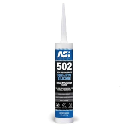 White Food Grade Silicone Sealant - 2.8 oz Squeeze Tube