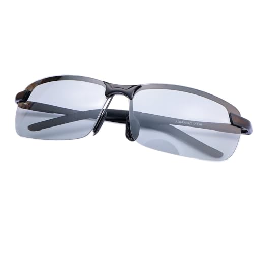 YIMI Polarized Photochromic Driving z87 Sunglasses For Men Women Day and Night safety glasses - color: Black Frame /Photochromic Anti-blue Light Lens