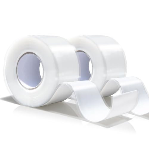 Self Fusing Silicone Tape,Weatherproof Self Fusing Sealing Tape for Plumbing, Sealing Pipes, Hose Repair, Outdoor Coax and Electrical Cables 1×59in(White,1mm) - color: White, size: 1×59in,1mm