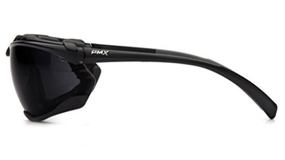 Pyramex Proximity Safety Glasses Eye Protection, Amber H2X Anti-Fog - color: Dark Gray H2x Anti-fog