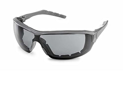 Gateway Safety 22GY78 Silverton Temple Version Safety Glass, Gray Frame - Gray FX2 Anti-Fog Lens - color: Gray Fx2 Anti-fog Lens, style: Regular