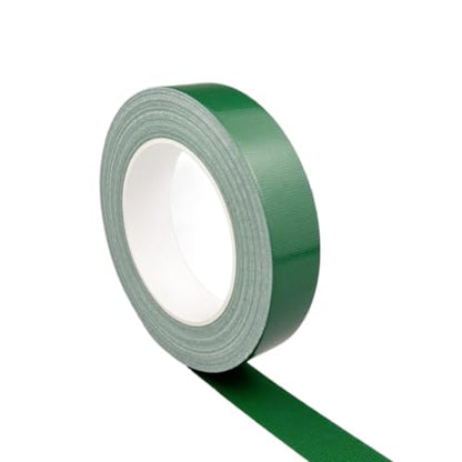 Multi-Purpose Duct Tape 1 Inch x 33 Yards, Heavy Duty, Waterproof, Great for Repairs, Packaging, Arts Crafts and DIY Projects (Green) - color: Green