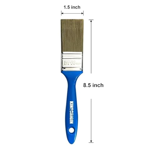 1.5 Inch Paint Brush Set, 40 Pack, 1-1/2 Inch (38mm) Flat Paint Brushes for Walls, Furniture, Crafts, Professional DIY Painting & Touch-Ups - color: 40 Pack, 1.5 Inch