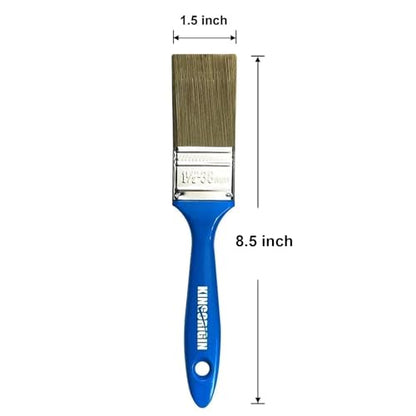 1.5 Inch Paint Brush Set, 40 Pack, 1-1/2 Inch (38mm) Flat Paint Brushes for Walls, Furniture, Crafts, Professional DIY Painting & Touch-Ups - color: 40 Pack, 1.5 Inch
