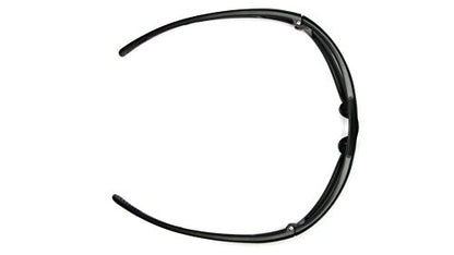 Pyramex Exeter Safety Eyewear - color: Clear H2x Anti-fog Lens/ Black Frame