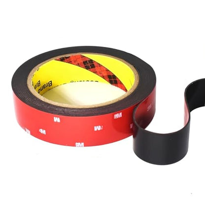 SANKA Double Sided Tape, Heavy Duty Mounting Tape, Made of vhb 5952 Tape, 1 Inch x 18 Ft, Strong Adhesive Foam Tape Waterproof Temperature Resistant for Automotive Trim, Home DIY, Office - size: 1in*18ft