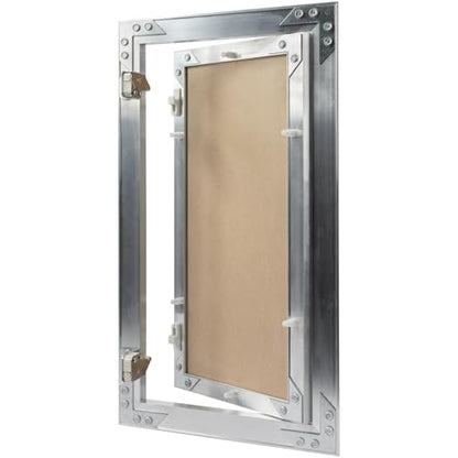 8" x 16" Waterproof Drywall Access Panel, Tileable and Paintable Ceiling and Wall Access Panel for Drywall, Wire Cover for Wall Covering Panels, Push to Open, Flush-Mount Wall Hole Cover - size: 8" X 16"