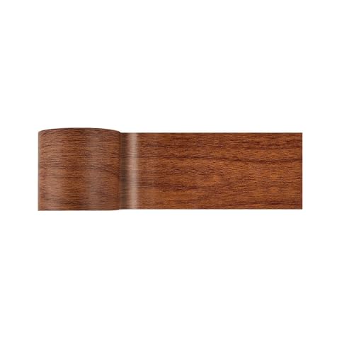 SagaSave 2.24 Inch x 15Ft Woodgrain Patterned Duct Tape, Multi-Purpose Self Adhensive Waterproof Repair Tape for Furniture Door Floor Table and Chair (Chocolate Color) - color: Chocolate Color