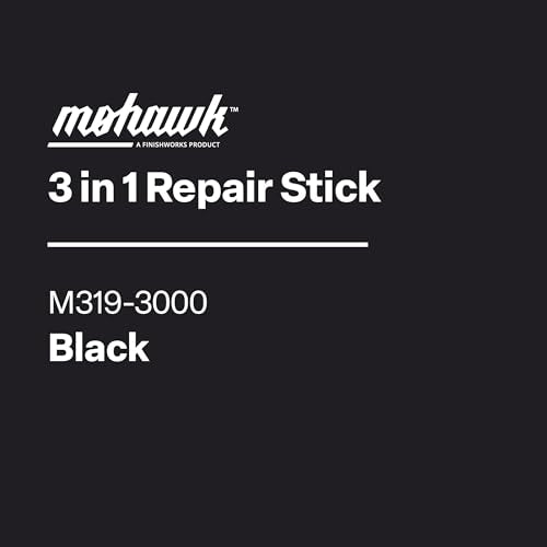 Mohawk 3 in 1 Wood Repair Stick, Black, M319-3000, 1 Count